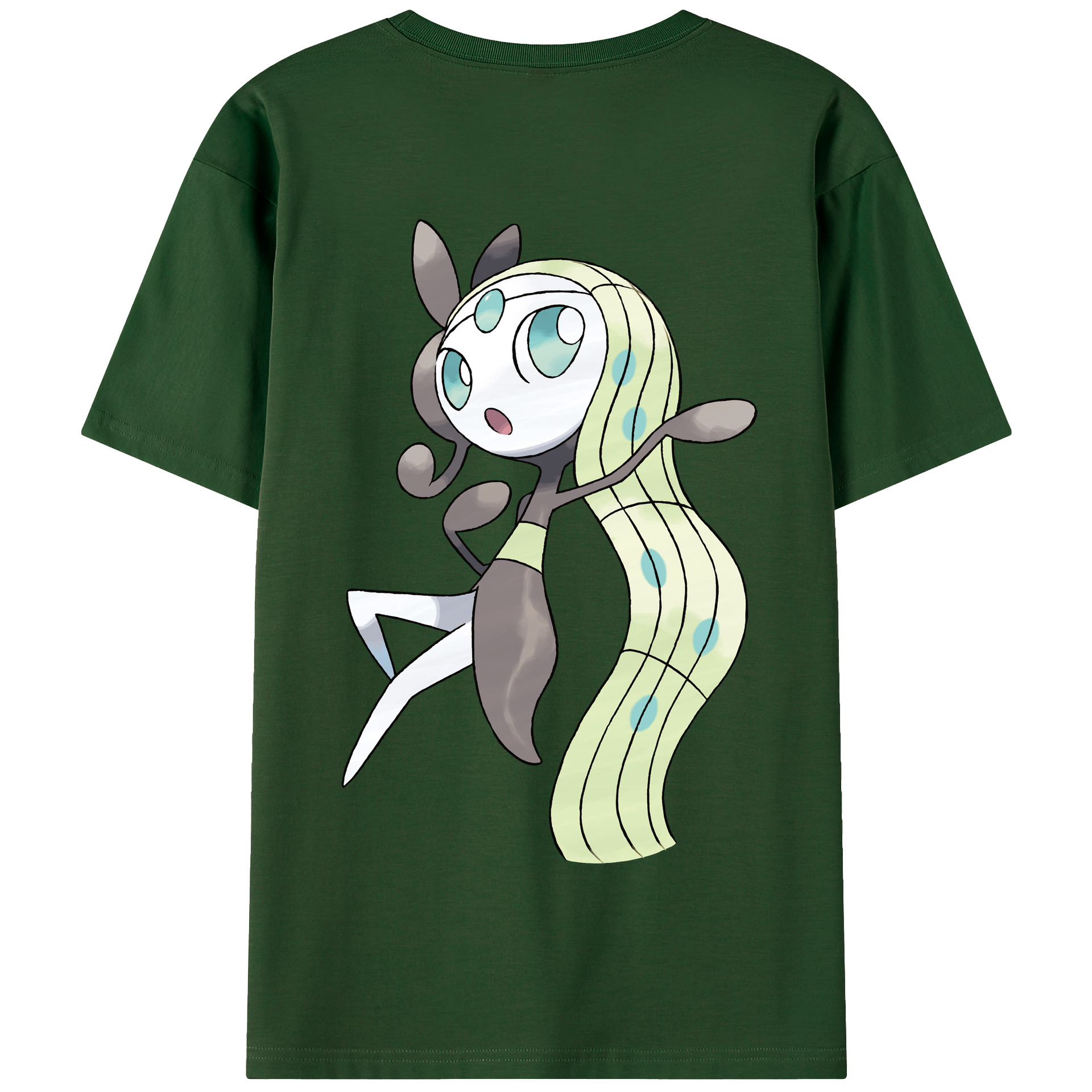 （画像用） ポケットモンスター Pokémon 綿100％半袖Tシャツ（背面プリント）